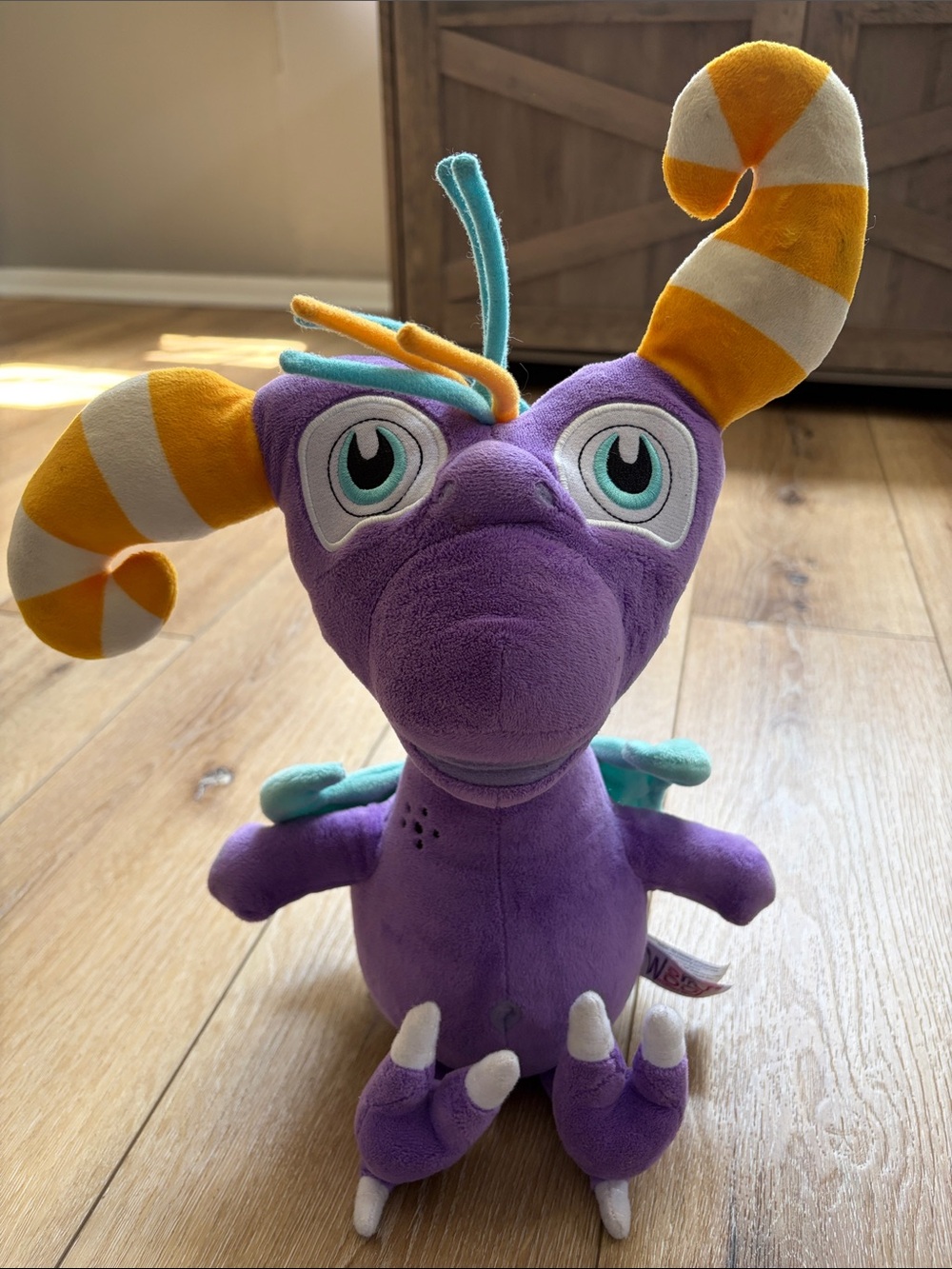 Worry Woo Monsters Twitch Monster of Frustration Plush 16" Stuffed Animal 2007